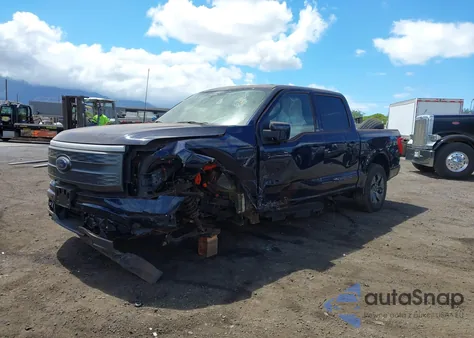 2022 Ford F-150 Lightning Lariat из США, поврежденный, VIN 1FTVW1EL9NWG15390